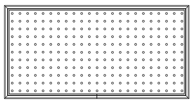 FRAME PEGBOARD HVYD EXTD PANEL 4ft X 30in