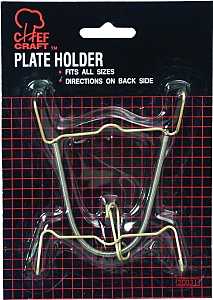 Chef Craft 20031 Plate Holder, For: Both Oval, Round Plates