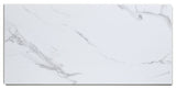 Palisade 53510 Small Wall Tile, 23.2 in L, 11.1 in W, Interlocking Edge, Vinyl, Carrara Marble, Adhesive Installation