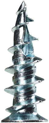 Cobra Anchors 041M Wall Anchor with Screw, Zinc, Zinc