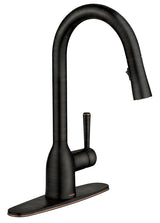 Moen Adler Series 87233BRB Pull-Down Kitchen Faucet, 1.5 gpm, 1-Faucet Handle, 1-Faucet Hole, Metal, Lever Handle