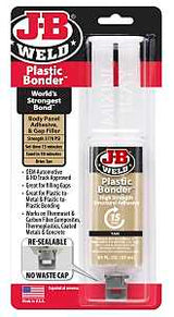 J-B Weld PLASTICBONDER 50133 Epoxy, Beige, Liquid, 25 mL