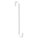 National Hardware Modern Series N275-519 Large S-Hook, 2-1/4 in L, 8 in H, Steel, White