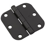 National Hardware 512 Series N830-427 Door Butt Hinge, 3 in H Frame Leaf, 0.08 ga Thick Frame Leaf, Steel, Removable Pin, 1/BAG