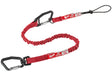 Milwaukee 48-22-8820 Locking Tool Lanyard, 36 in, 41-1/2 in L, 10 lb Working Load, Nylon Line, Red/Black