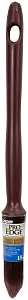 Linzer 6250-18 Point Brush, 360 Precision Brush, 18 mm L Bristle, Polyester Bristle, Round Handle