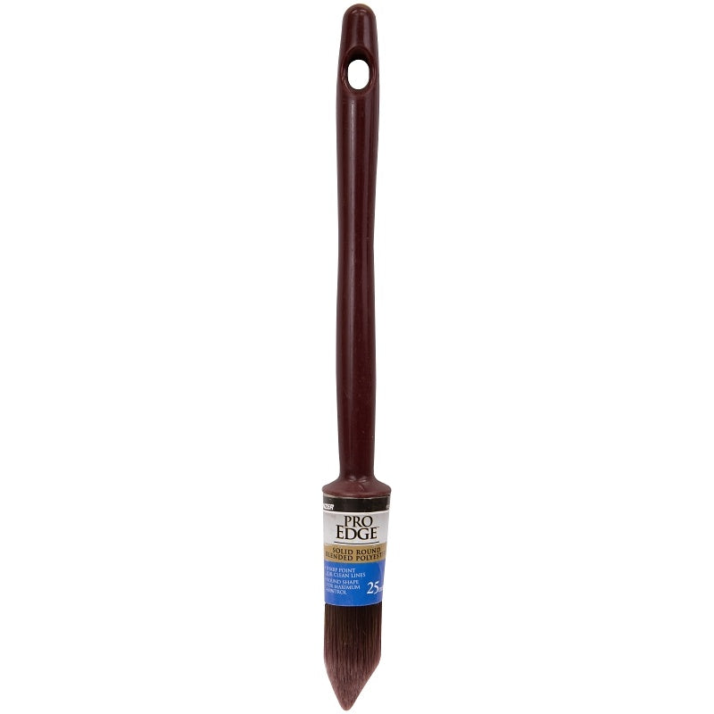 Linzer 6250 25MM Paint Brush, Plastic Handle, Precision Point Brush, Polyester Bristle, 25 mm Ferrule