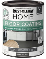 Rust-Oleum Home 365928 Premix Base Coating, Charcoal Gray, 1 qt