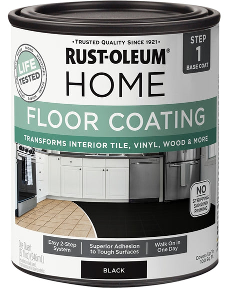 Rust-Oleum Home 365930 Premix Base Coating, Black, 1 qt