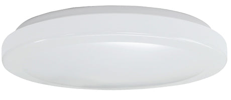 Feit Electric 71801 Flush Mount Ceiling Fixture, 120 V, LED Lamp, 1300 Lumens Lumens, 4000 K Color Temp, White Fixture