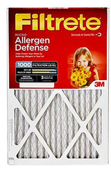 Filtrete 9802-4 Air Filter, 20 in L, 20 in W, 11 MERV, 1000 MPR, 1/EA, Pack of 4