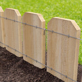 Greenes 10 ft. L X 6 in. H Cedar Natural Lawn Edging
