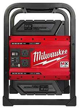 Milwaukee MX FUEL CARRY-ON MXF002-2XC Power Supply, 120 V Input, 120 V Output, 1800 to 3600 W, 2-Outlet