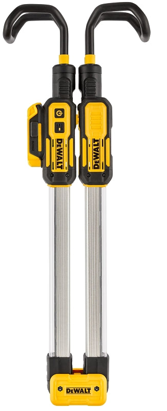 DEWALT DCL045B Cordless Hood Light, 12/20 V Battery, Lithium-Ion (Not Included) Battery, Black/Yellow