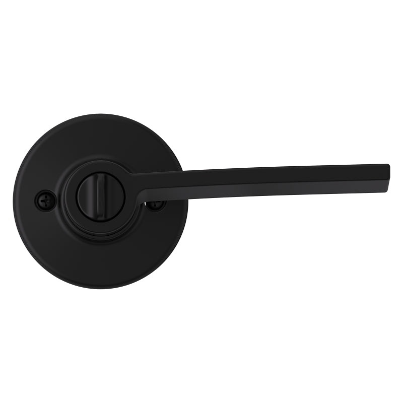 Kwikset Ladera Series 405LRL RDT SMT 51 Keyed Entry Lever, Matte, Zinc, SC1, KW1 Keyway, Re-Key Technology: SmartKey