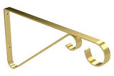 National Hardware N274-555 Plant Bracket, 9 in L, 5.32 in H, Steel, Brass, Screw Mounting