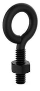 National Hardware N820-095 Eye Bolt, 1/4 in Thread, 80 lb Working Load, Steel, Storm Shine