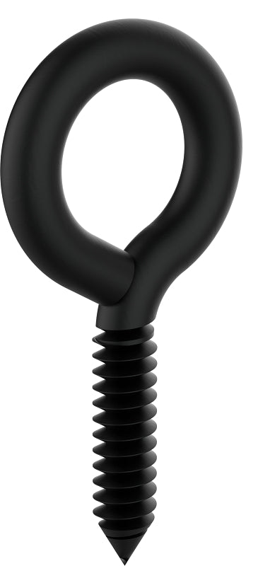 National Hardware N820-097 Screw Eye, #0, 2-7/8 in OAL, 150 lb Working Load, Steel, Storm Shine