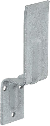 National Hardware N235-516 Bar Holder, 6-1/2 in L, Steel, Galvanized