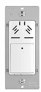 Eaton HDFS3P1-W-L Humidity Sensor and Fan Control, 1-Pole, 15 A, 120 VAC, 45 to 80 %, White