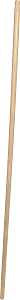 Birdwell 524-12 Handle, 15/16 in Dia, 48 in L, Tapered, Wood, Natural