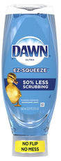 Dawn Ultra EZ-Squeeze 00208 Dish Soap, 22 fl-oz, Bottle, Liquid, Original, Blue