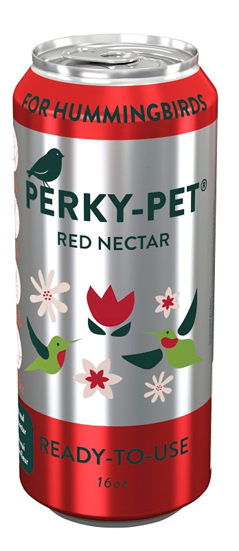 Perky-Pet 523 Nectar, RTU, Red, 16 oz, Pack of 12