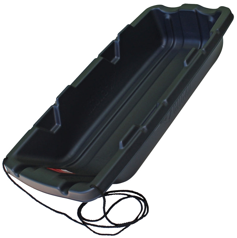 Flexible Flyer 946 Utility Sled, S, HDPE, Black