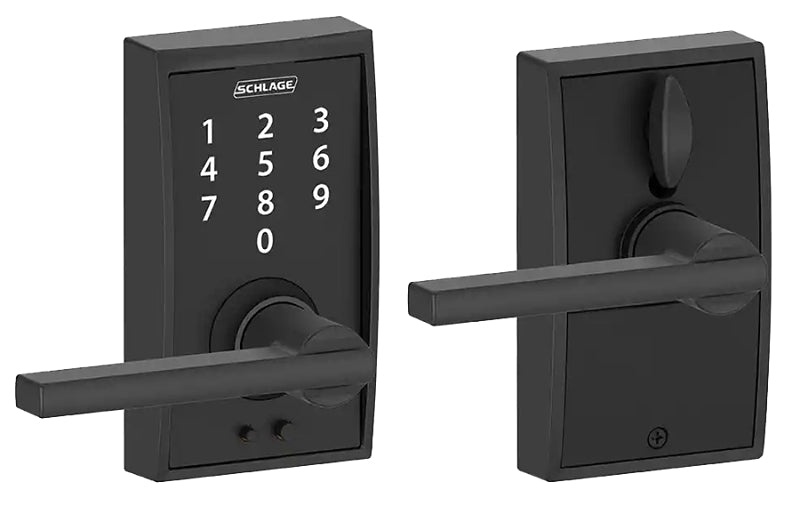 Schlage FE Series FE695 CEN 622 LAT Touchscreen Lever, 2-1/4 in Projection, Century Design, Yes