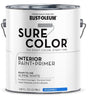 Rust-Oleum Sure Color 380219 Interior Wall Paint, Eggshell, Alpine White, 1 gal, Can, 400 sq-ft Coverage Area, Pack of 2