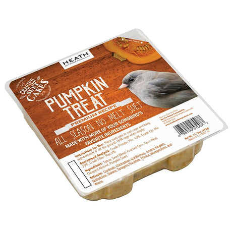 Heath DDC7-12 Crafted Suet Cake, Pumpkin, 11.75 oz