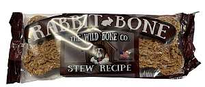 The Wild Bone Co 1812 Stew Dog Biscuit, Jerky, Rabbit, 1 oz, Pack of 24