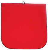 Ancra 49893-11 Safety Flag with Steel Wire Rod and Loop, 18 in L, 18 in W, Red, Cotton