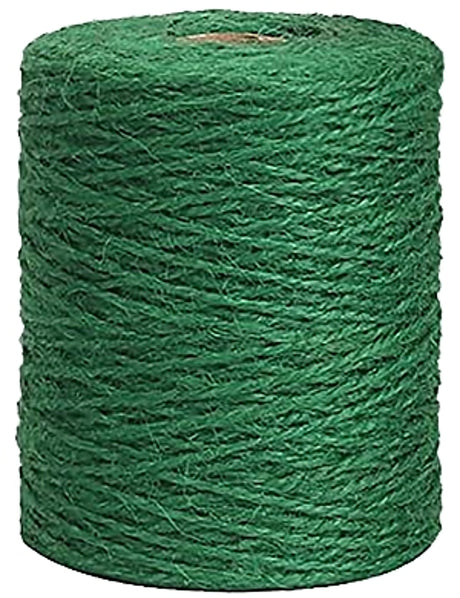 Baron 40408 3-Ply Twine, 200 ft L, 7 lb Working Load, Jute, Green