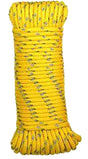 Baron 63515 Rope, 5/32 in Dia, 50 ft L, 35 lb Working Load, Polypropylene, Yellow