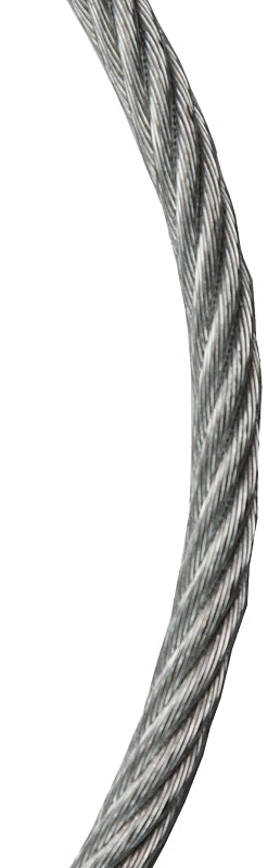 Baron 695911 Cable, 3/8 in Dia, 500 ft L, Galvanized