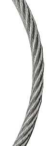 Baron 695940 Cable, 3/32 in Dia, 500 ft L, Galvanized