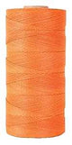 Baron 20364 Twine, #18 Dia, 525 ft L, 13 lb Working Load, Nylon/Poly, Orange