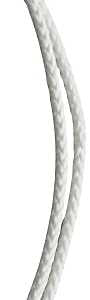 Baron 64001 Rope, 1/8 in Dia, 600 ft L, 15 lb Working Load, Nylon/Poly, White