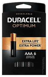 Duracell 32641 Optimum Battery, 1.5 V Battery, AAA Battery, Alkaline