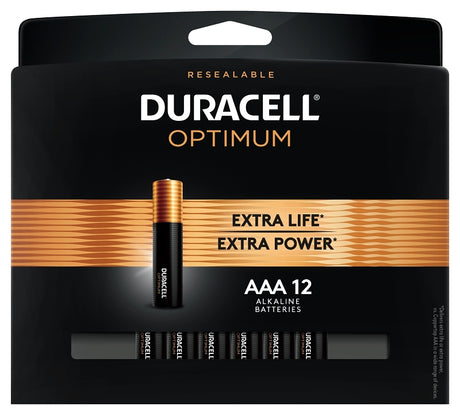 Duracell 32665 Optimum Battery, 1.5 V Battery, AAA Battery, Alkaline