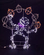 Santas Forest 62902 Pre-Lit 2D Juggling Skeleton, 56 in H