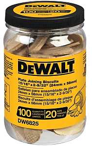 DEWALT DW6825 Biscuit, #20, Beech Wood