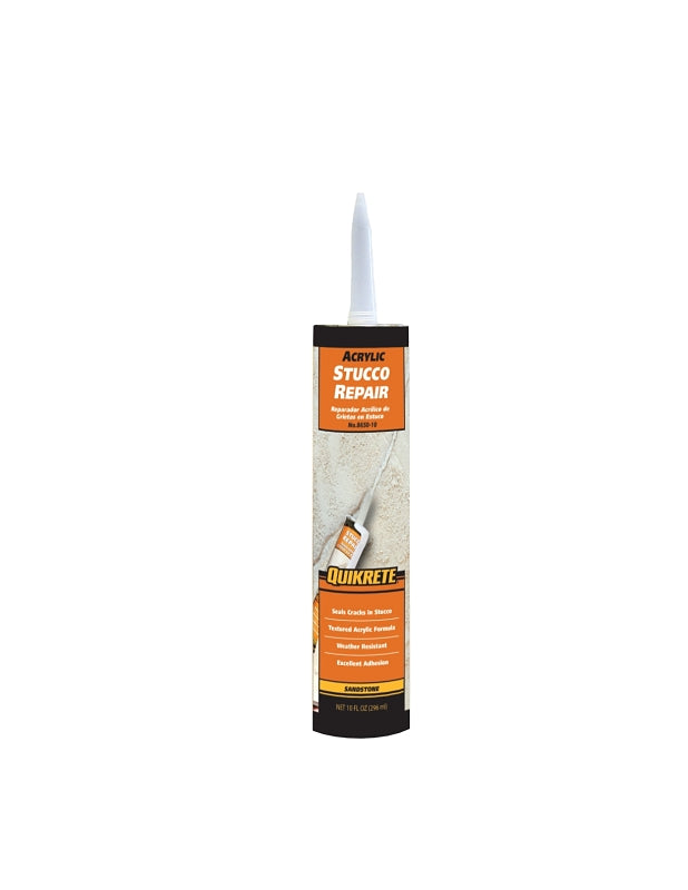 Quikrete 8650-10 Repair Sealant, Gray, 10 oz Tube, Pack of 6