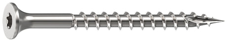 Camo 0348134 Deck Screw, #8 Thread, 2 in L, 2/3 Thread, Bugle Head, Star Drive, Sharp, Type-17 Point, 350