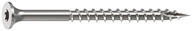 Camo 0348150 Deck Screw, #10 Thread, 2-1/2 in L, 2/3 Thread, Bugle Head, Star Drive, Sharp, Type-17 Point, 100