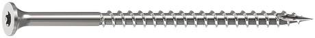 Camo 0348190 Deck Screw, #10 Thread, 3-1/2 in L, 2/3 Thread, Bugle Head, Star Drive, Sharp, Type-17 Point, 50