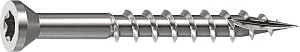 Camo 0350100 Deck Screw, 0.163 in Thread, 1-5/8 in L, Trim Head, Star Drive, Sharp, Type-17 Point, 305 Stainless Steel