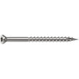 Camo 0350150 Deck Screw, 0.163 in Thread, 2-1/2 in L, Trim Head, Star Drive, Sharp, Type-17 Point, 305 Stainless Steel