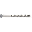 Camo 0353050ES Deck Screw, 0.163 in Thread, 2-1/2 in L, Star Drive, Sharp, Type-17 Point, 316 Stainless Steel, Gray